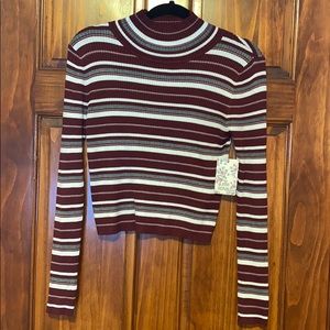 Pink Republic Striped Sweater